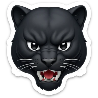 MrBeast ka mashhoor panther logobanao sticker