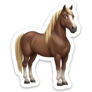 Horse sticker