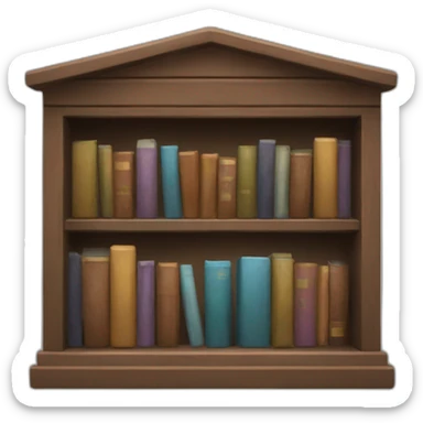 tiny library sticker