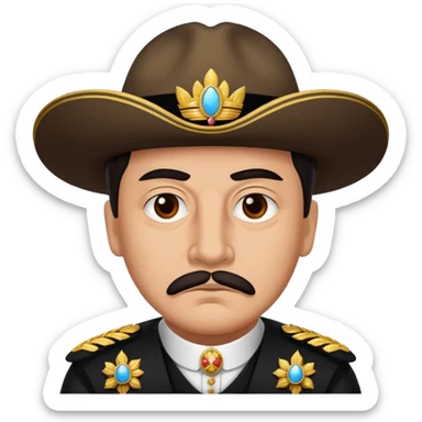 El Mencho, the famous drug dealer and emperor sticker