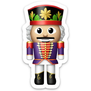 nutcracker toy  sticker