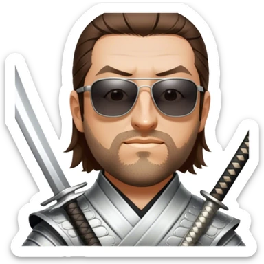 Zen Samurai sticker