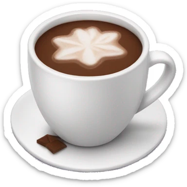 Hot chocolate  sticker