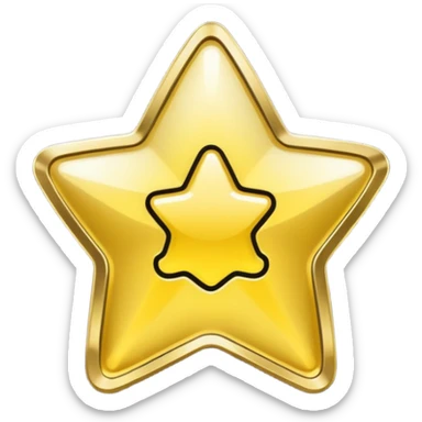 Snapchat pluse star badge sticker