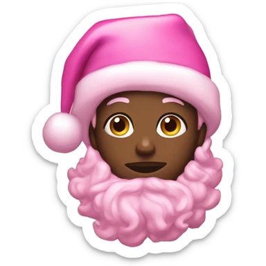 Pink Christmas aesthetic  sticker