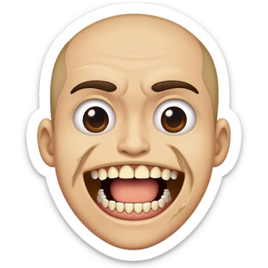 Pulling my own teeth  sticker