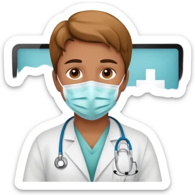 at the doctor's appointment sticker