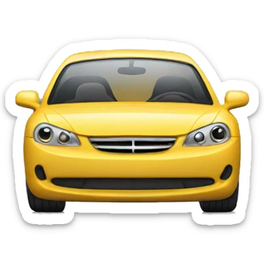 a car who sings sticker