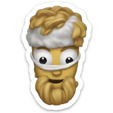 Emoji silbando  sticker