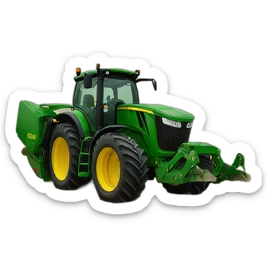 john deere 6190 sticker
