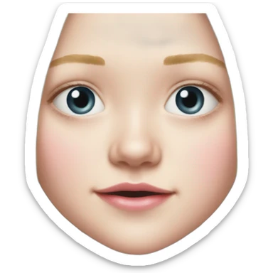 child dakota fanning sticker