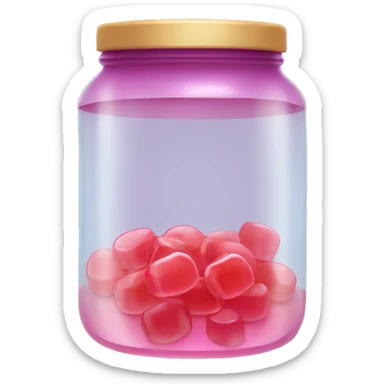 empty jar of jelly sticker