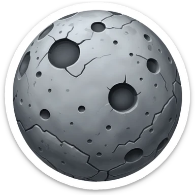 Mercury planet sticker
