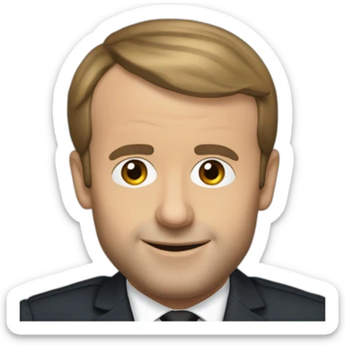 Emmanuel macron allemand sticker
