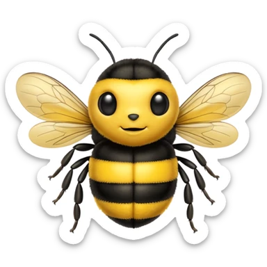 A bumblebee sticker