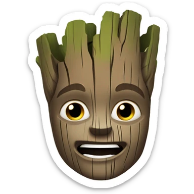 groot marvel sticker