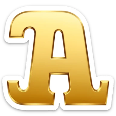 word "Owner" in golden letters sticker