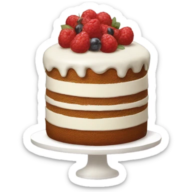 Cake sticker