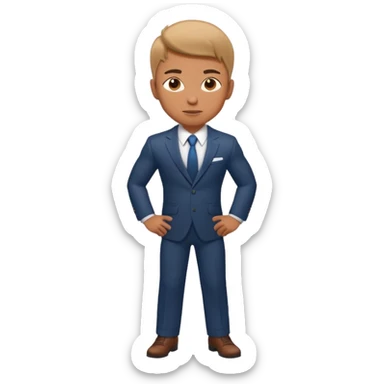 Sigma boy yapan adam sticker