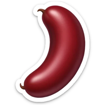 Kidney bean  sticker