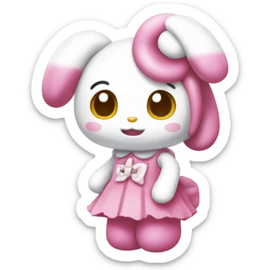 My melody  sticker