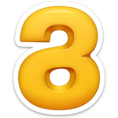 The number that took 23 place  sticker