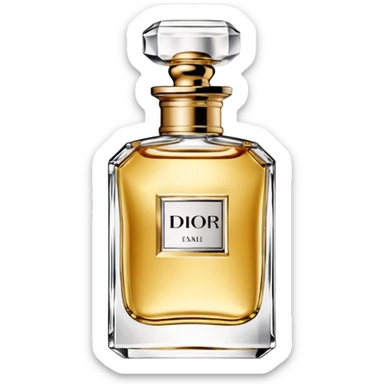 Perfume Dior sticker