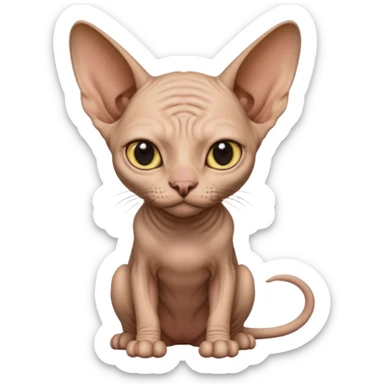 sphinx cat sticker