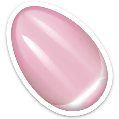 Light pink cat eye nails sticker