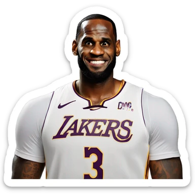 LeBron James  sticker