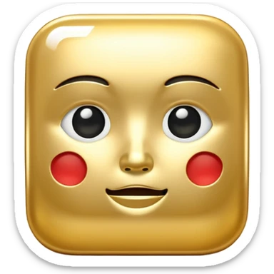 3D Chinese character sticker