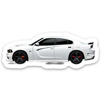 dodge charger srt sticker