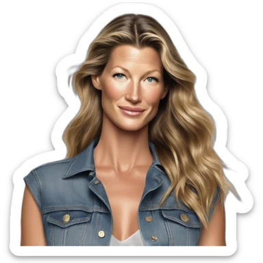 gisele bundchen sticker