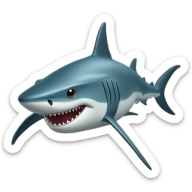 Requin sauvage sticker