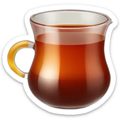 Traditional Turkish Tea, without Handle  sticker