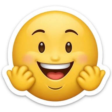 Make me a super silly emoji  sticker