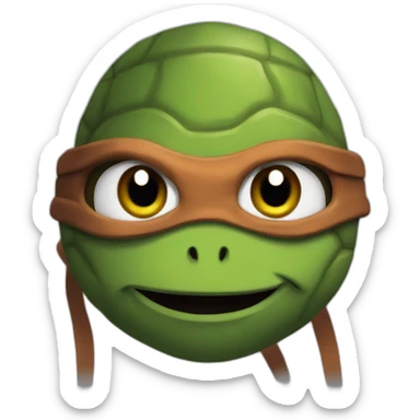 Michaelangelo tmnt sticker