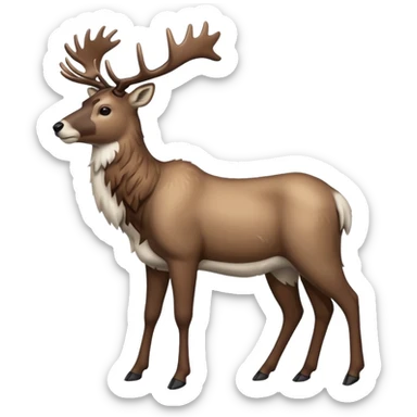 polar full boyd caribou sticker