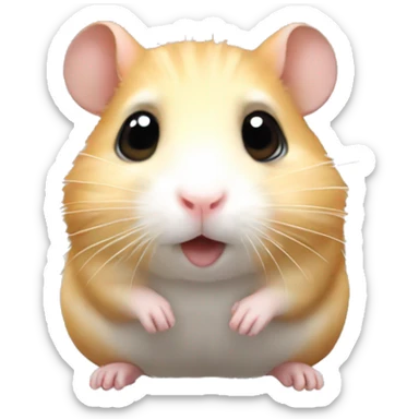 Hamster sticker