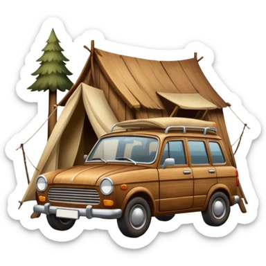 camp car sticker