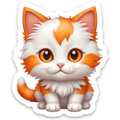 little kitten sticker