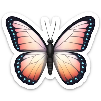 Butterfly sticker