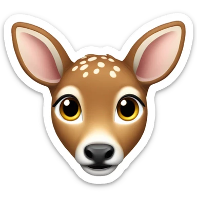 fawn  sticker