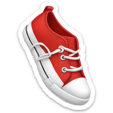 Red loubutton shoes sticker
