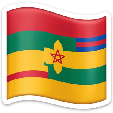 Drapeau kabyle sticker