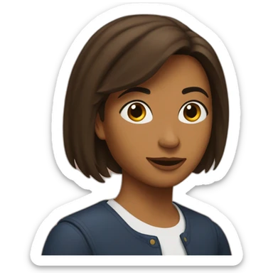 Georgia in Ginny and Georgia sticker