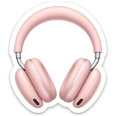 Light pink AirPods Max sticker