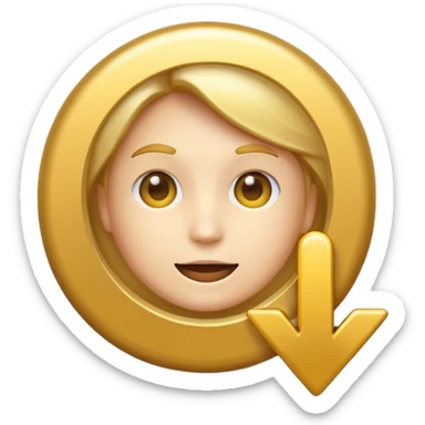 Professional emoji, official account verification  sticker
