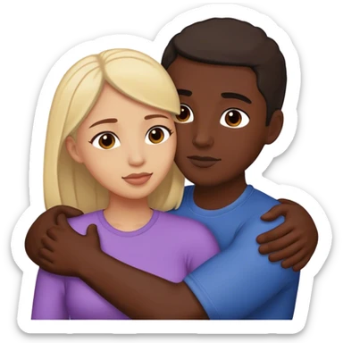 Sympathy hug  sticker