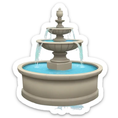 fountain sticker